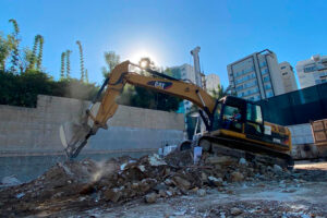 Demolición de edificios en Guadalajara