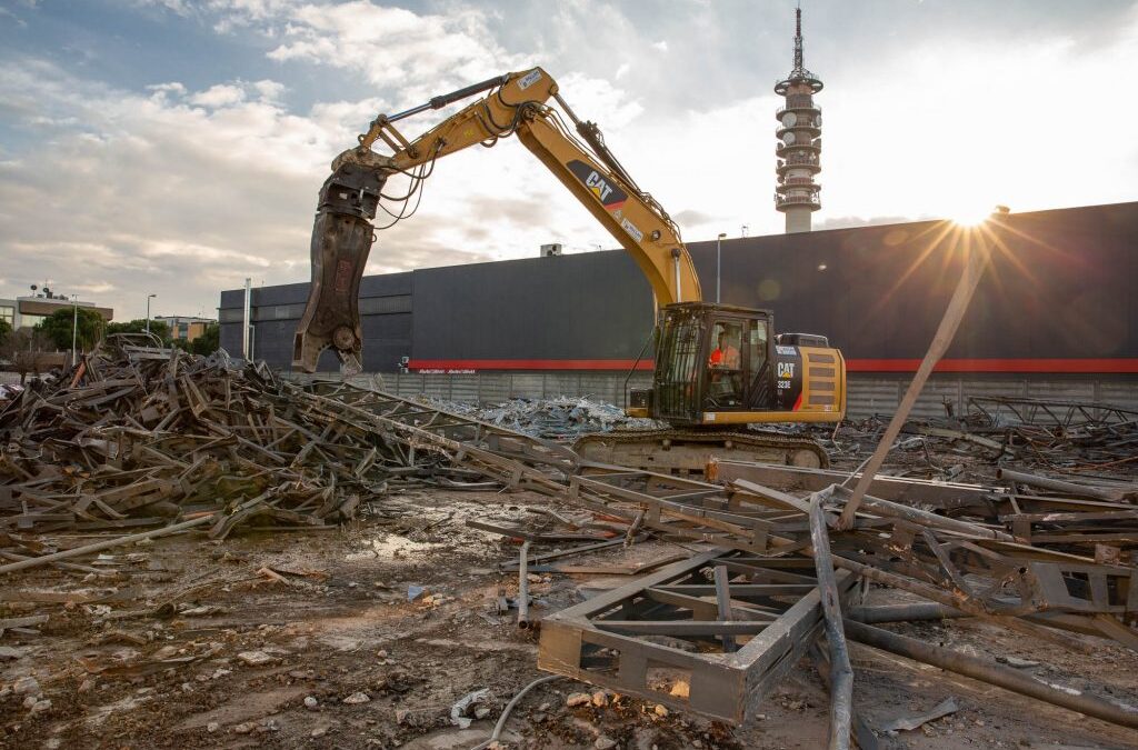 Demolición desmantelado excavaciones y construcciones Guadalajara