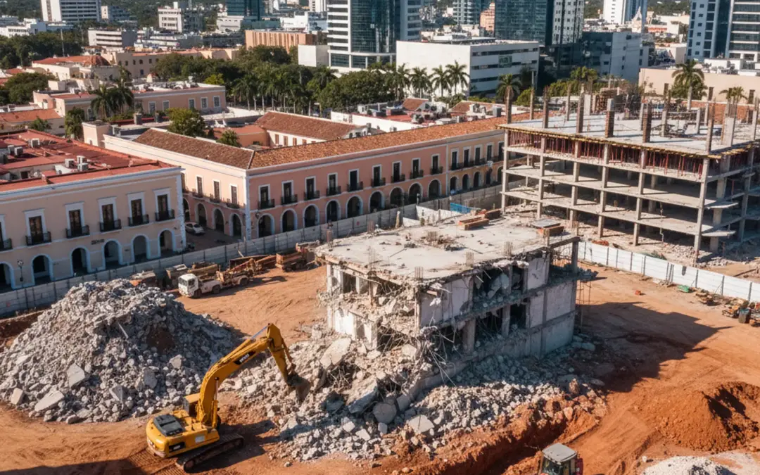 Remodelaciones Mérida: Demolición y Excavación Experta para Maximizar su Proyecto
