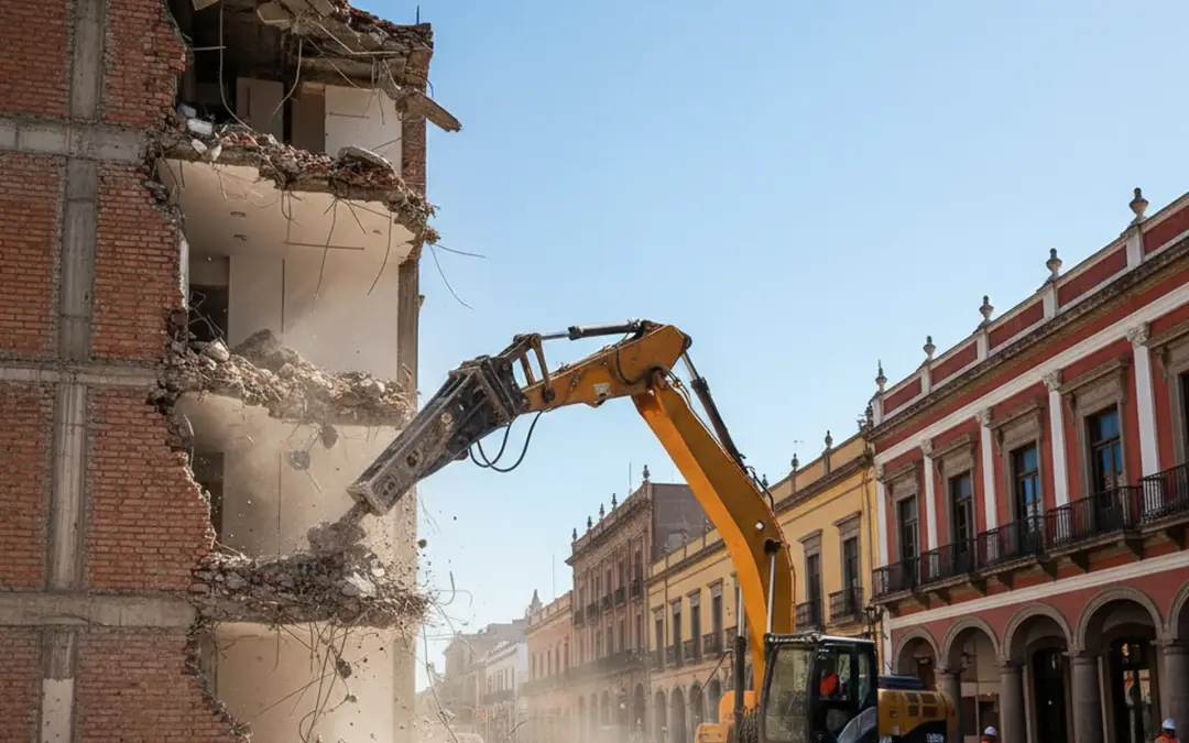Demolición Residencial Monterrey Centro: Precisión que Protege su Inversión