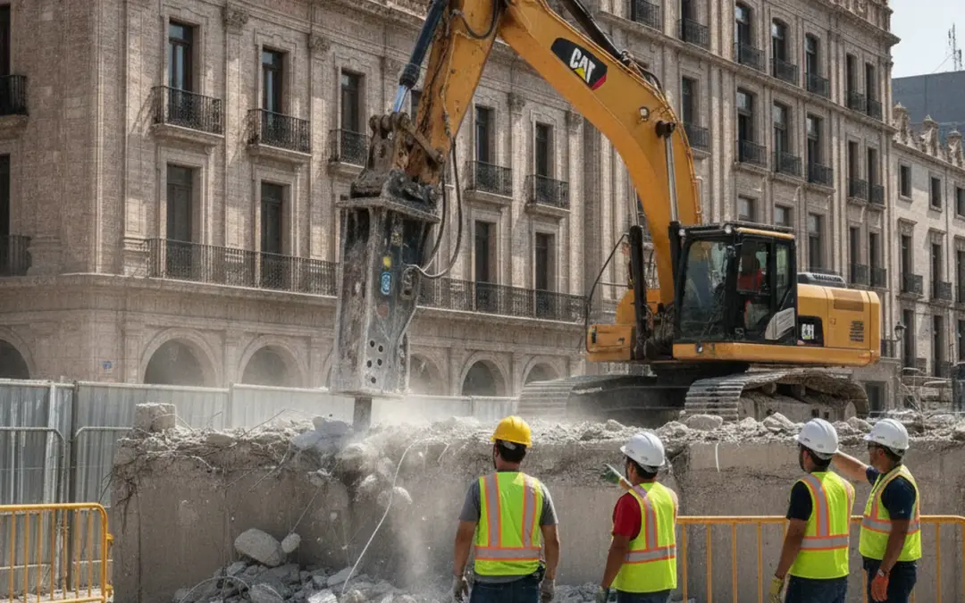 Demolición Residencial Monterrey Centro: Ejecución que Elimina Retrasos de Obra