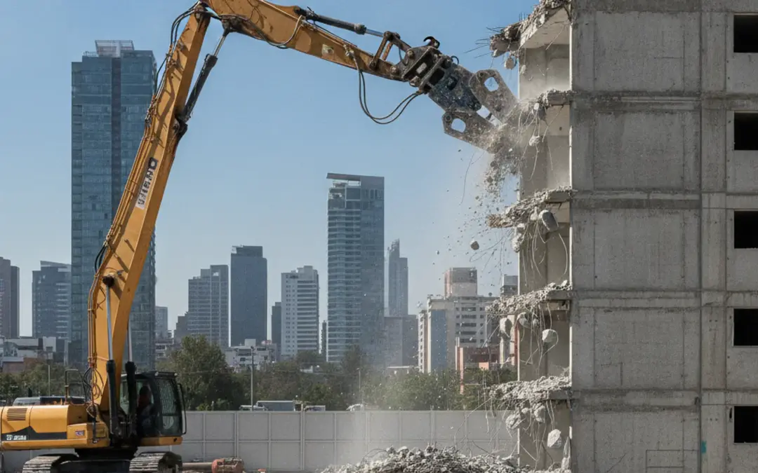 Ejecución sin Retrasos: Demoliciones en Guadalajara con Precisión de Alto Nivel