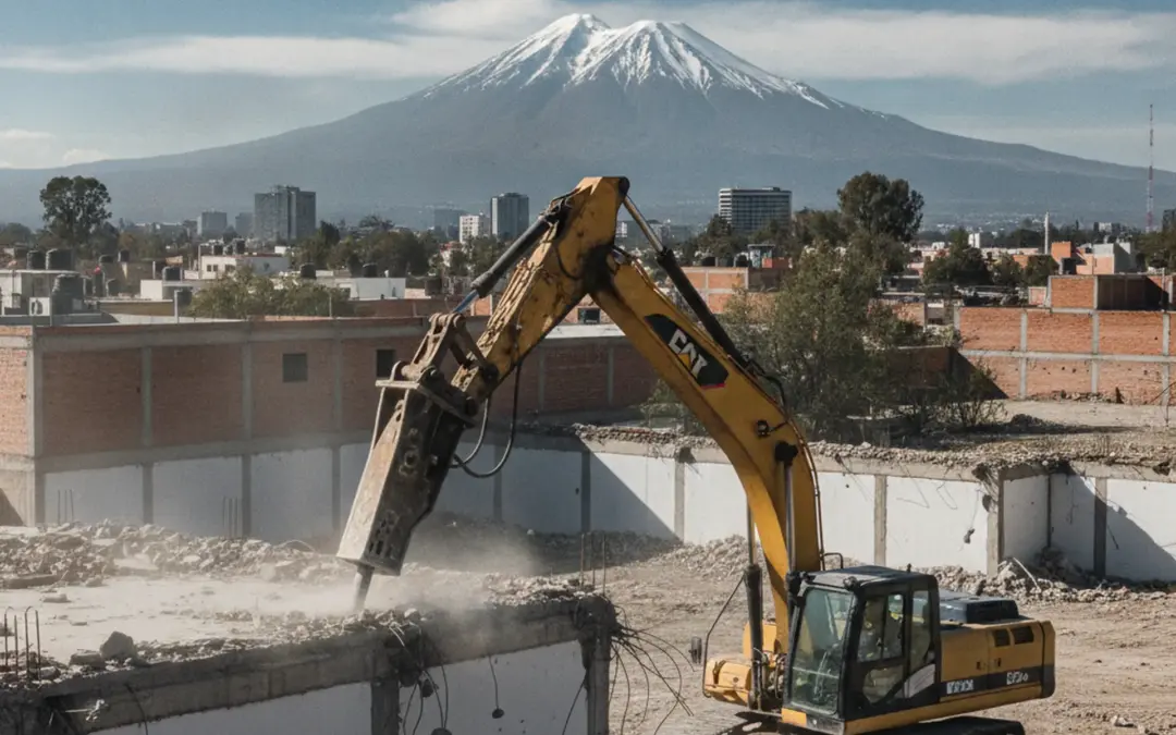 Diseños arquitectónicos Toluca: La fase de demolición y excavación que define el éxito de tu obra