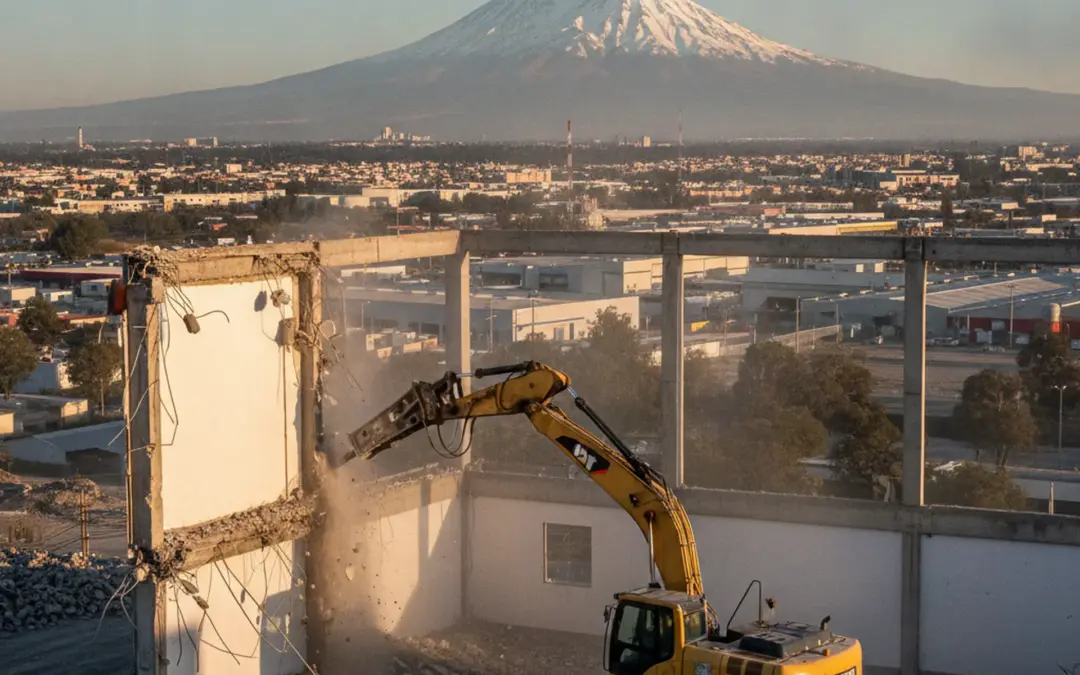 Demolición Estratégica para Remodelaciones Toluca: Precisión que Acelera tu Obra