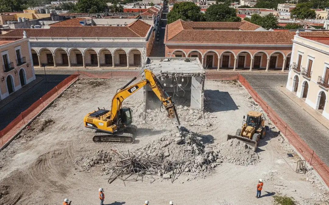 Diseño Arquitectónico Mérida: Demoliciones y Excavaciones que Aceleran su Proyecto