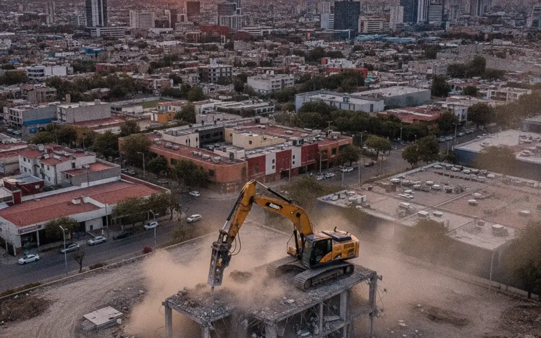 Especialistas en Demolición y Excavaciones para Construcción Guadalajara Jal.