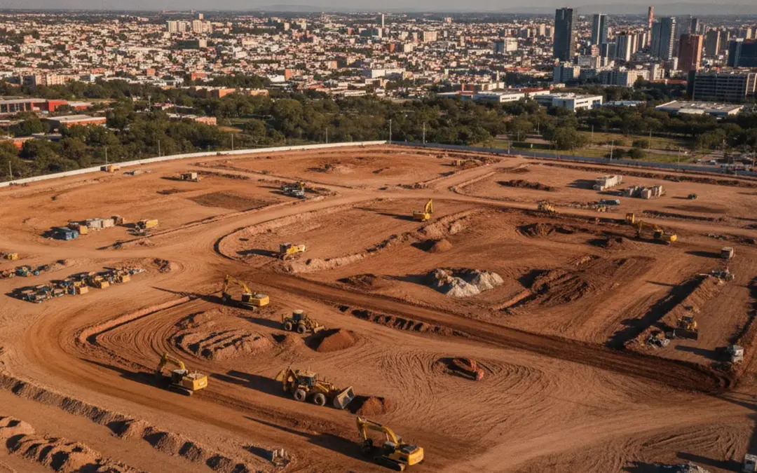 Bases y Terracerías Puebla: Ejecución Precisa contra Retrasos de Obra