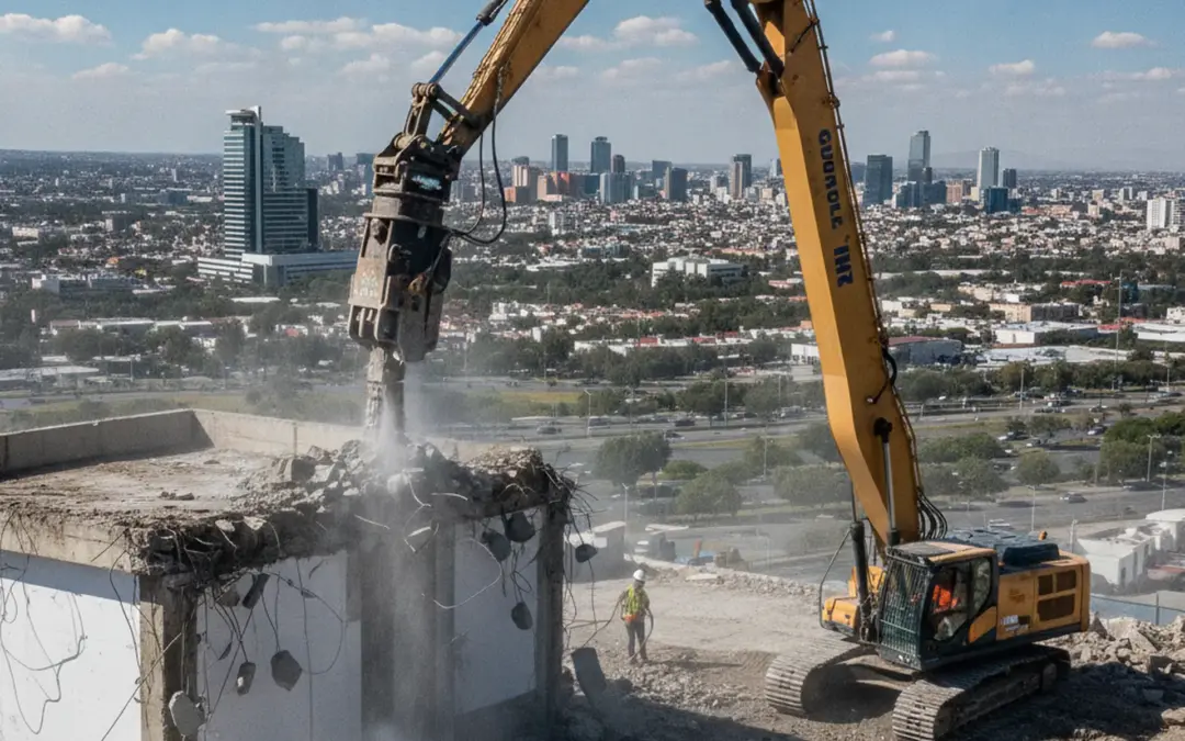 Compañía demoliciones Guadalajara: Ejecución que elimina retrasos